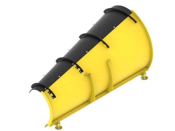 Tapered snow plow 150 cm G2, Iron Baltic