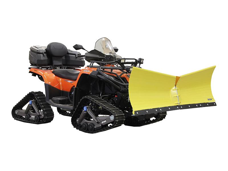 Push tube v-plow G2, mid-mount, for ATV with tracks, Iron Baltic - Image 3