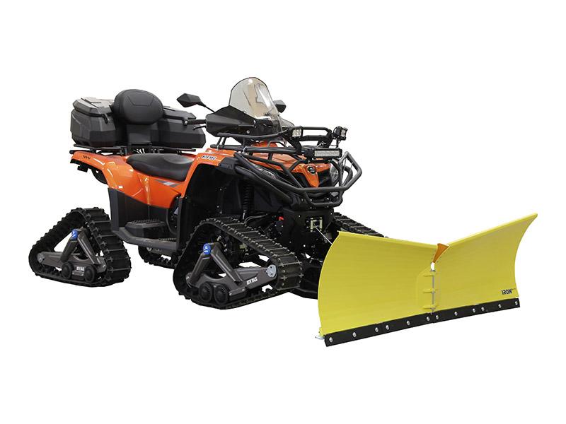 Push tube v-plow G2, mid-mount, for ATV with tracks, Iron Baltic - Image 4