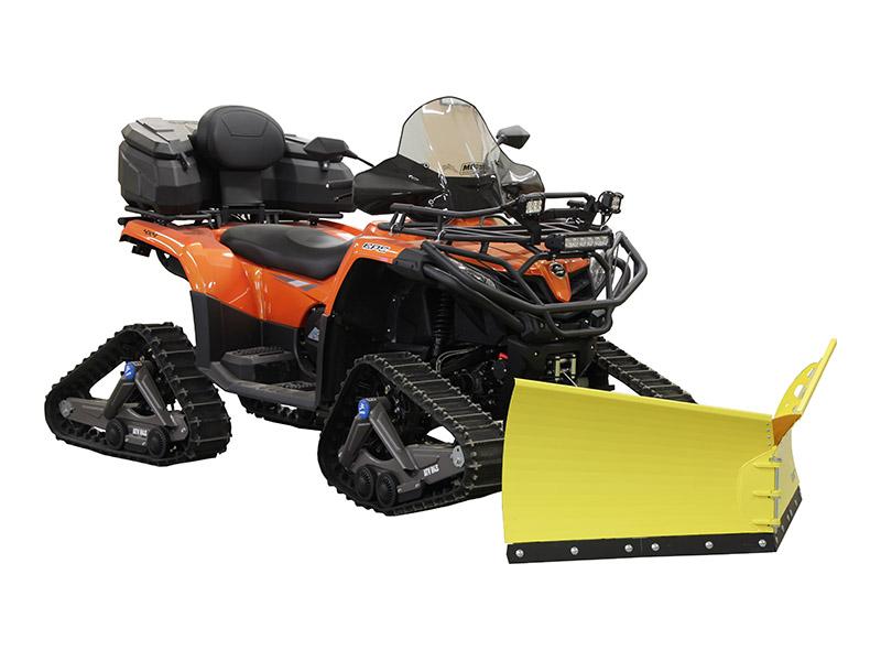 Push tube v-plow G2, mid-mount, for ATV with tracks, Iron Baltic - Image 5