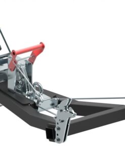 Push tube v-plow G2, front fixing, Iron Baltic