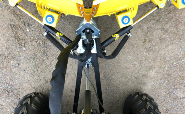 V-plow turn cylinder set (2 wings), Iron Baltic G2 180 cm, K-700 (s)