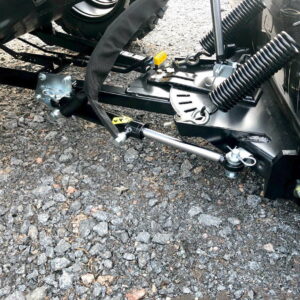 Plow bladerotary actuator set, Can-Am ATV Promount 152/168 cm (land rollers)