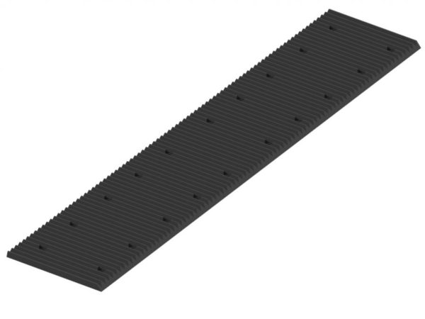 Plastic centre blade for the ski track maker, Tracker 230, Iron Baltic