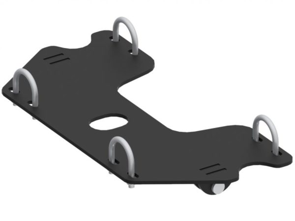 Plow blade mid-mount kit, Yamaha Grizzly / Kodiak