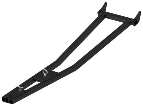 Push tube for rotary broom machine, telescopic handler, Iron Baltic