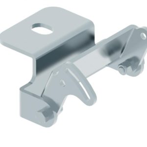 Rod attachment point, front-mount push tube, Iron Baltic