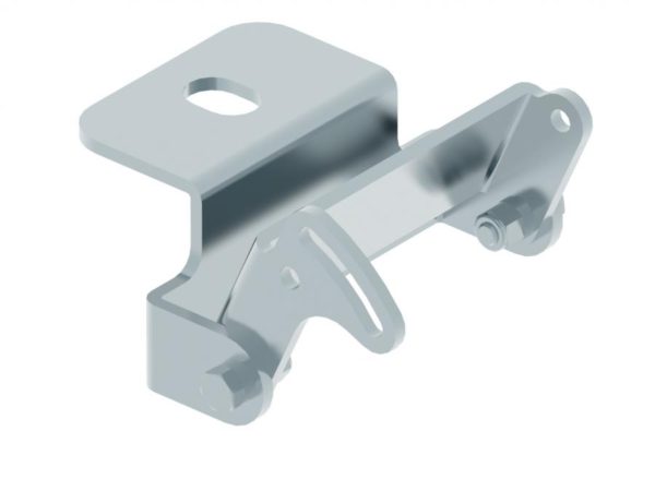 Rod attachment point, front-mount push tube, Iron Baltic