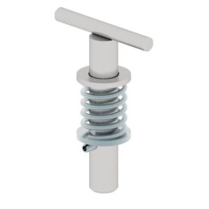 Locking pin for bumper reversal, Iron Baltic