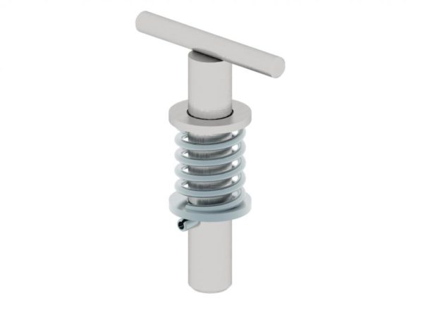 Locking pin for bumper reversal, Iron Baltic