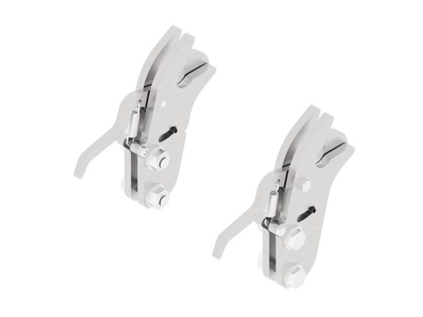 Quick release, front-mount UTV HD push tube, Iron Baltic