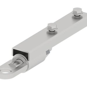 Rotating drawbar, pin mounting, Iron Baltic