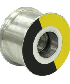 Belt tightener land roller+bearing, flail mower, Iron Baltic