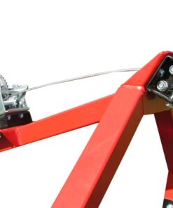 Hand winch for log hauler, Iron Baltic