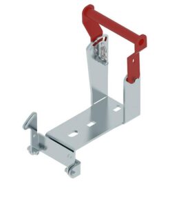 V-plow, locking handle, front-mount push tube, G2 150/180 cm, Iron Baltic