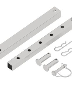 Wing control rod, v-plow G2 150 cm, Iron Baltic