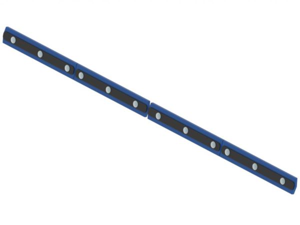 Polyurethane wear bar v-plow G2 150 cm, Iron Baltic