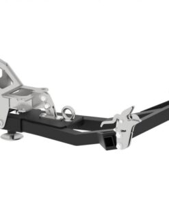 Push tube v-plow G2, front-mount, UTV HD, Iron Baltic