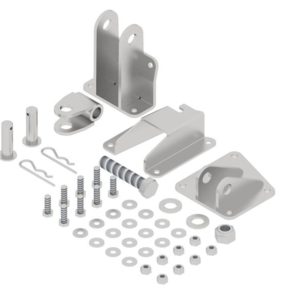 Plow turning bracket kit, Iron Baltic