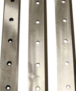 Wood chipper cutting blades set G1 / G3, Iron Baltic