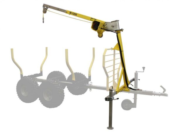 IB 1200 wire rope hoist, Iron Baltic