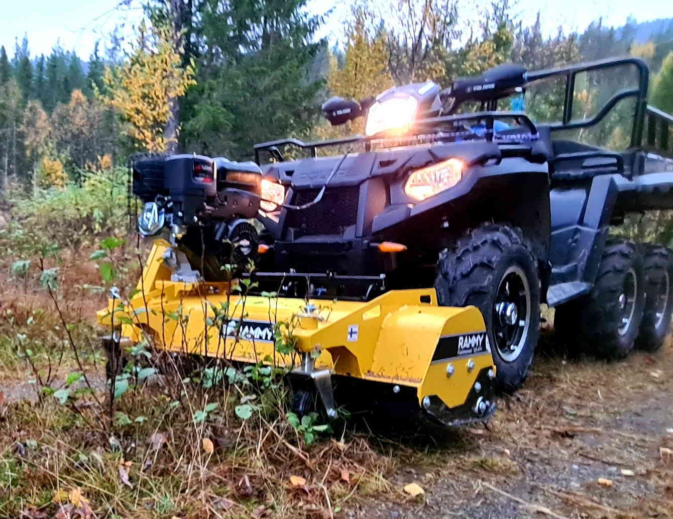 RAMMY Flail flail mower 120 ATV - Image 17
