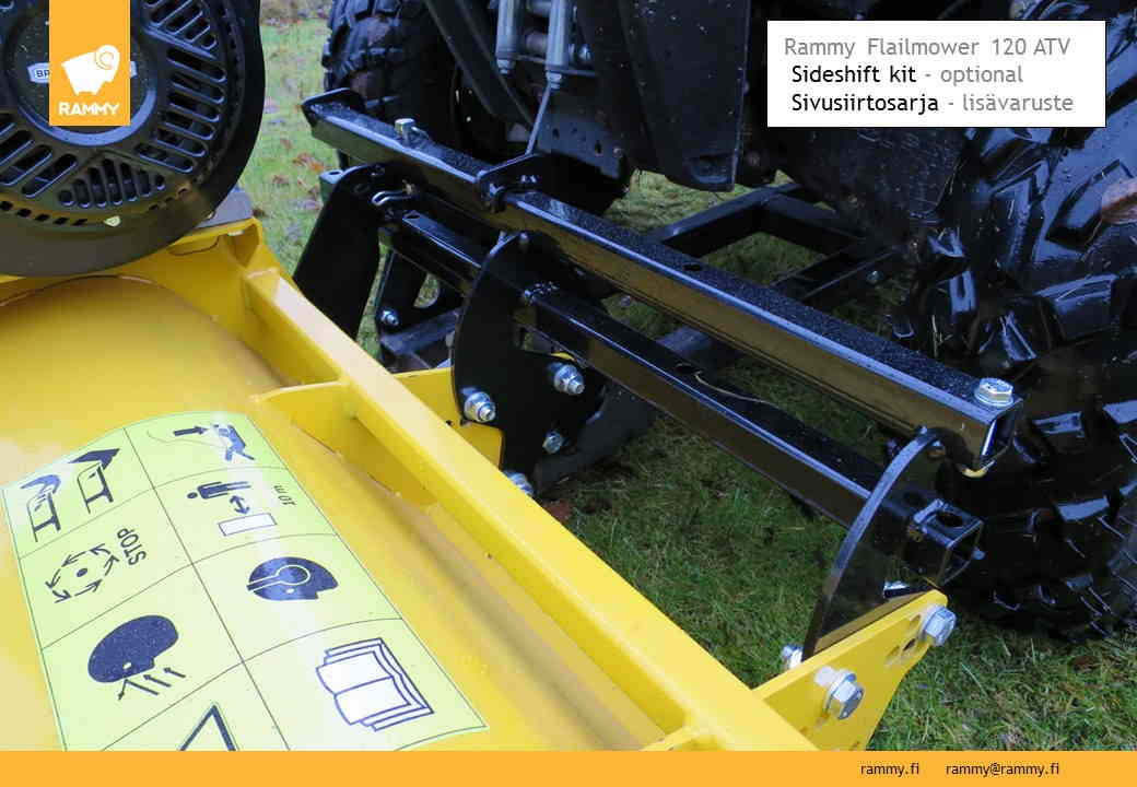 RAMMY Flail flail mower 120 ATV - Image 15
