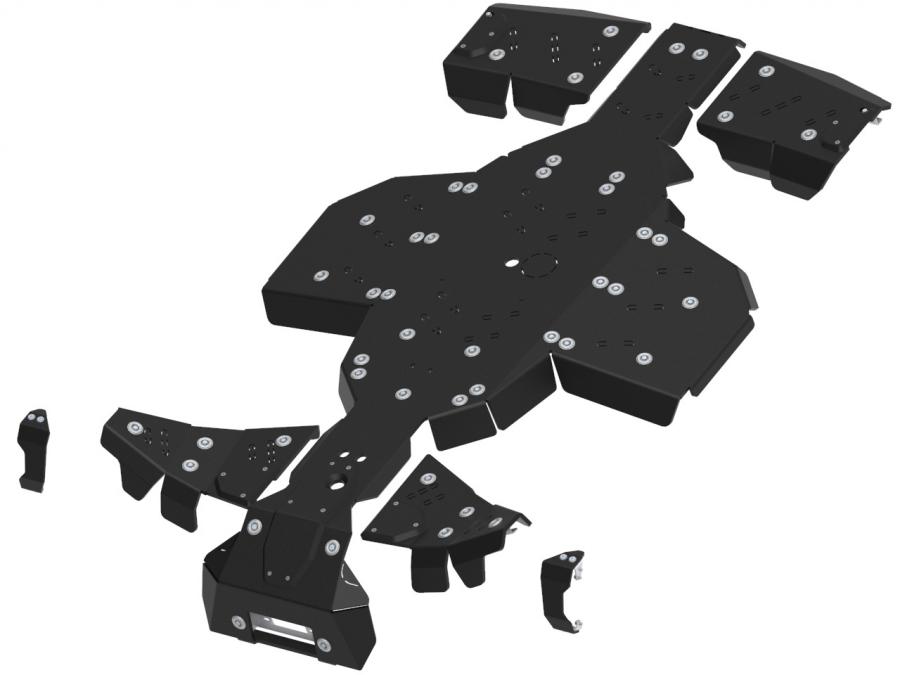 Skid plate, Polaris Sportsman XP 1000 S - Image 8