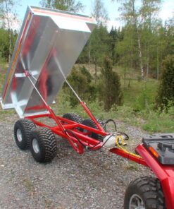 Dumper trailer FL250VH, Kranman