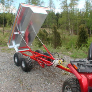 Dumper trailer FL250VH, Kranman