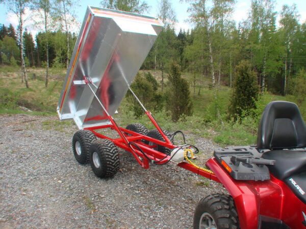 Dumper trailer FL250VH, Kranman
