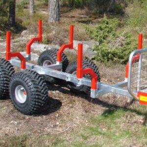 Timber trailer T1100, Kranman