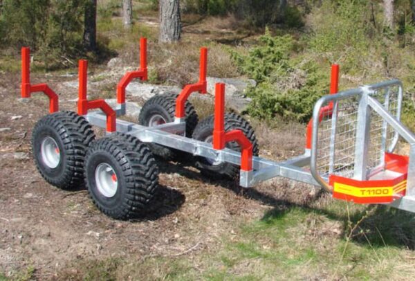 Timber trailer T1100, Kranman