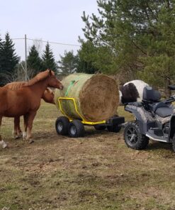 Hay bale trailer, Iron Baltic