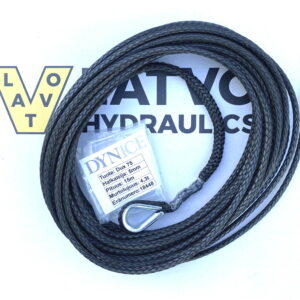 DynIce Dux winch rope 5 mm x 15 m
