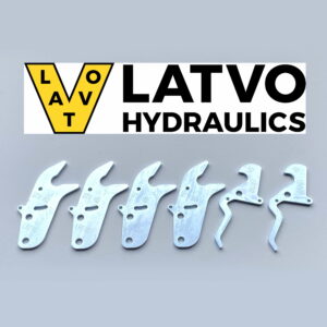 Quick lock HD, front-mount push tube (UTV), Iron Baltic, SUPER HD by Latvo