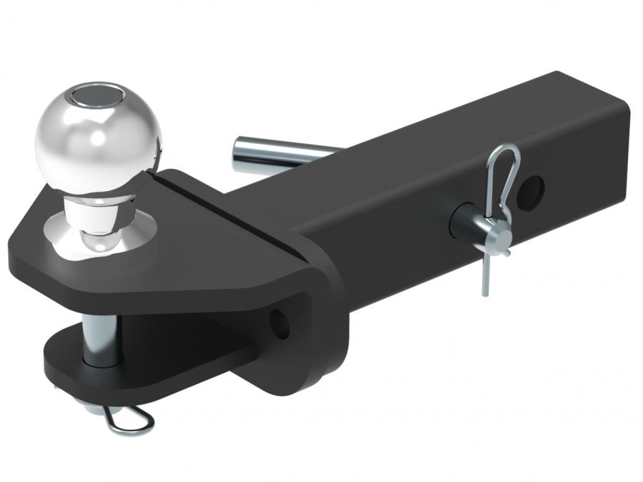 Hook extension kit (2 holes), Iron Baltic