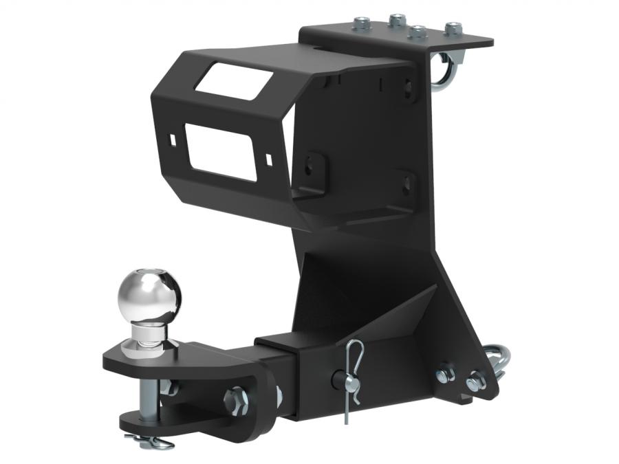Traction point adapter + rear winch mounting kit, Honda TRX 420/500/520 IRS