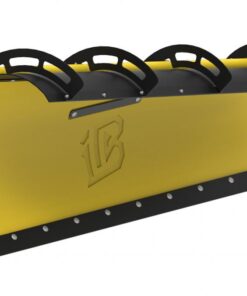 152 cm tapered snow plow (plastic), Iron Baltic