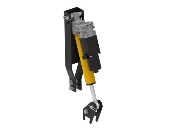Electro-hydraulic height adjustment for flail mower, Iron Baltic