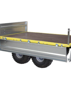 Flat bottom trailer FD-1200, Iron Baltic