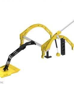 Traditional ski track maker (for snow plough), Iron Baltic