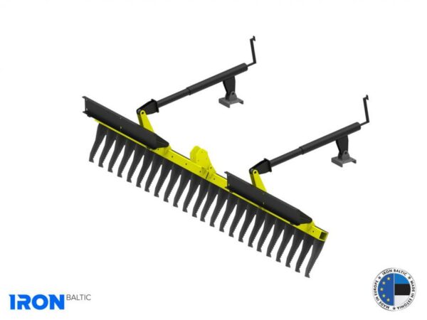 Ice blade 2,7 m (for snow plough), Iron Baltic