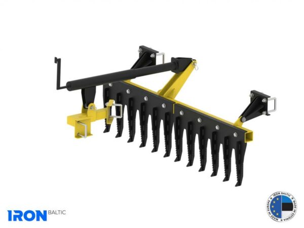 Ice blade 1,45 m (for skid steer), Iron Baltic