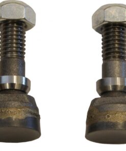 Stump grinder cutting teeth set (pair), Iron Baltic