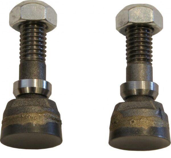 Stump grinder cutting teeth set (pair), Iron Baltic