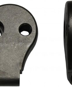 Stump grinder teeth holder straight (pair), Iron Baltic