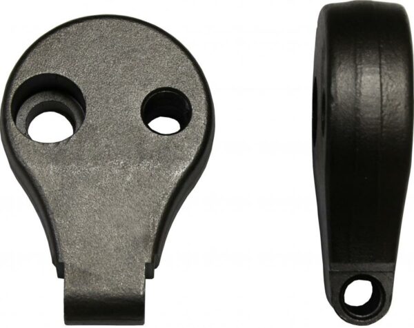 Stump grinder teeth holder straight (pair), Iron Baltic