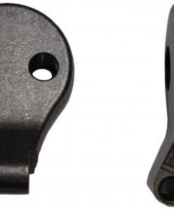 Stump grinder teeth holder angled (pair), Iron Baltic