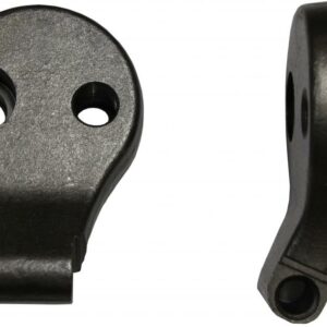 Stump grinder teeth holder angled (pair), Iron Baltic